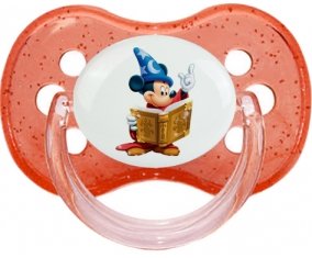 Disney Mickey magicien livre de magie : Rouge à paillette Tétine embout cerise