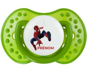 Spiderman design-1 avec prénom : Sucette LOVI Dynamic personnalisée