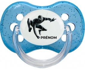 Spiderman design-5 avec prénom : Sucette Cerise personnalisée