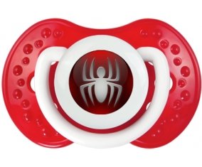 Spiderman bouton araigné : Blanc-rouge classique Tétine embout Lovi Dynamic