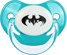 Batman logo noir : Sucette Physiologique personnalisée