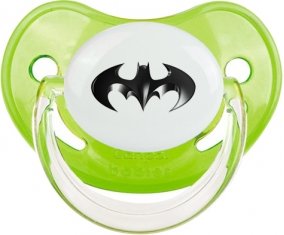 Batman logo noir : Vert classique Tétine embout physiologique