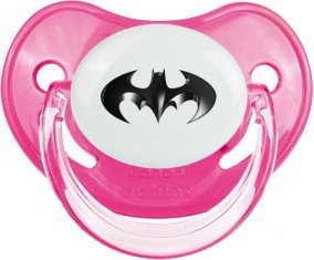 Batman logo noir : Rose classique Tétine embout physiologique