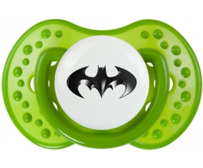 Batman logo noir : Sucette LOVI Dynamic personnalisée