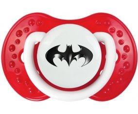 Batman logo noir : Blanc-rouge classique Tétine embout Lovi Dynamic