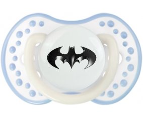 Batman logo noir : Blanc-cyan classique Tétine embout Lovi Dynamic