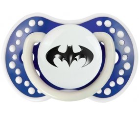 Batman logo noir : Bleu-marine phosphorescente Tétine embout Lovi Dynamic