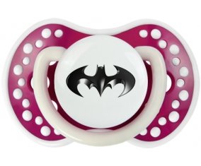 Batman logo noir : Fuchsia phosphorescente Tétine embout Lovi Dynamic