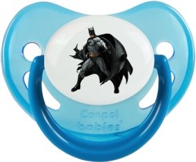 Batman design-1 : Bleue phosphorescente Tétine embout physiologique