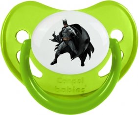 Batman design-1 : Vert phosphorescente Tétine embout physiologique