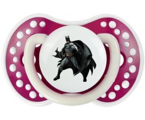 Batman design-1 : Fuchsia phosphorescente Tétine embout Lovi Dynamic