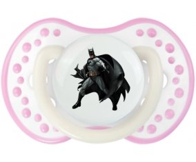 Batman design-1 : Blanc-rose phosphorescente Tétine embout Lovi Dynamic