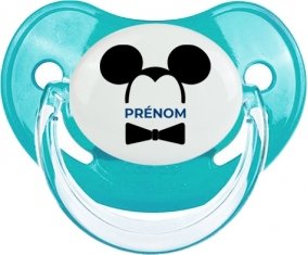 Disney Mickey Oreilles noires Nœud papillon noir avec prénom : Sucette Physiologique