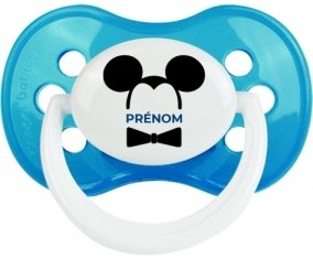 Disney Mickey Oreilles noires Nœud papillon noir avec prénom : Sucette Anatomique