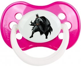 Batman design-1 : Rose foncé classique Tétine embout anatomique