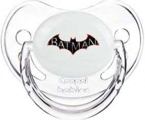 Batman logo design-2 : Transparent classique Tétine embout physiologique