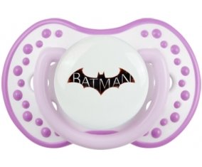 Batman logo design-2 : Blanc-mauve classique Tétine embout Lovi Dynamic