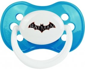 Batman logo design-2 : Cyan classique Tétine embout anatomique
