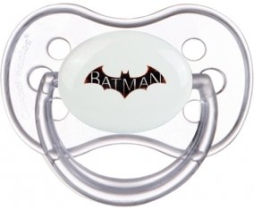 Batman logo design-2 : Transparente classique Tétine embout anatomique