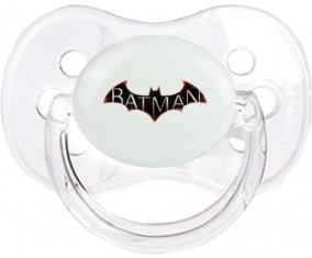 Batman logo design-2 : Transparent classique Tétine embout cerise