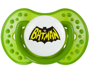 Batman logo design-3 : Vert classique Tétine embout Lovi Dynamic