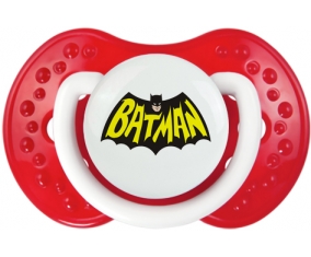 Batman logo design-3 : Blanc-rouge classique Tétine embout Lovi Dynamic