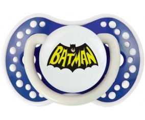 Batman logo design-3 : Bleu-marine phosphorescente Tétine embout Lovi Dynamic