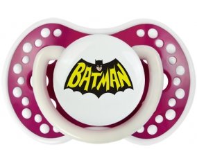 Batman logo design-3 : Fuchsia phosphorescente Tétine embout Lovi Dynamic