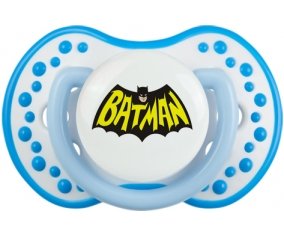 Batman logo design-3 : Blanc-bleu phosphorescente Tétine embout Lovi Dynamic