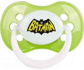 Batman logo design-3 : Vert classique Tétine embout anatomique