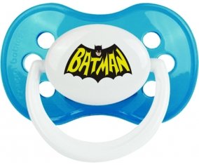 Batman logo design-3 : Cyan classique Tétine embout anatomique