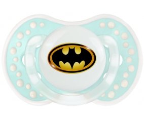 Batman logo noir et jaune : Retro-turquoise-lagon classique Tétine embout Lovi Dynamic