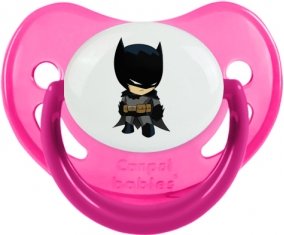 Batman kids logo : Rose phosphorescente Tétine embout physiologique