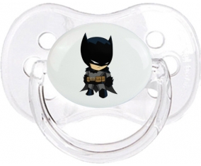 Batman kids logo : Transparent classique Tétine embout cerise