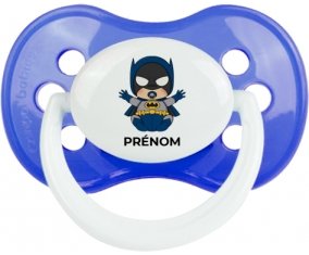 Batman kids logo design-3 avec prénom : Tétine Anatomique