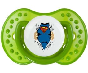 Superman design-1 : Sucette LOVI Dynamic personnalisée