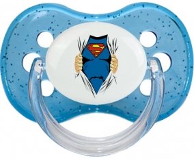 Superman design-1 : Sucette Cerise personnalisée