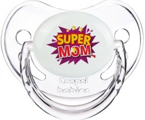 Super MOM : Transparent classique Tétine embout physiologique