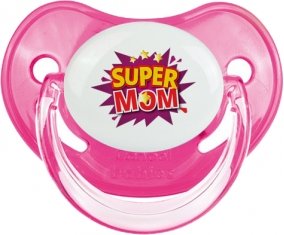 Super MOM : Rose classique Tétine embout physiologique