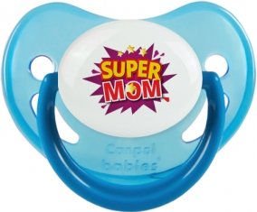 Super MOM : Bleue phosphorescente Tétine embout physiologique