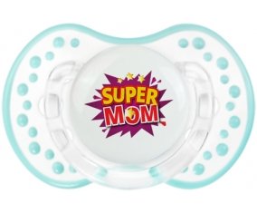 Super MOM : Retro-blanc-lagon classique Tétine embout Lovi Dynamic