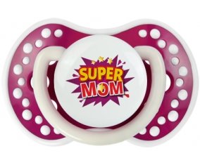 Super MOM : Fuchsia phosphorescente Tétine embout Lovi Dynamic