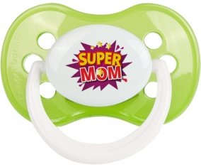 Super MOM : Vert classique Tétine embout anatomique