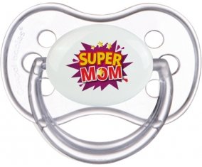 Super MOM : Transparente classique Tétine embout anatomique