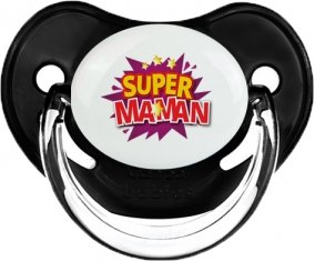 Super maman : Noir classique Tétine embout physiologique
