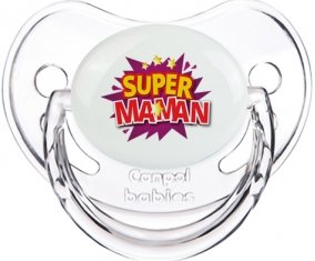 Super maman : Transparent classique Tétine embout physiologique