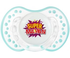 Super maman : Retro-blanc-lagon classique Tétine embout Lovi Dynamic