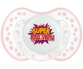 Super maman : Retro-blanc-rose-tendre classique Tétine embout Lovi Dynamic