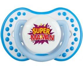 Super maman : Blanc-bleu phosphorescente Tétine embout Lovi Dynamic