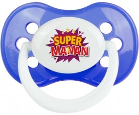Super maman : Sucette Anatomique personnalisée